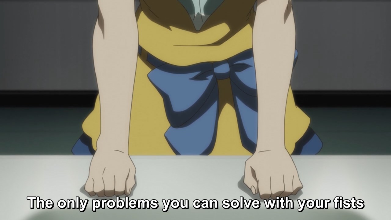 Hibiki: The only problems you can solve with your fists